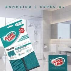 Imagem de Pano Microfibra Para Banheiro Flash Limp Flp6711