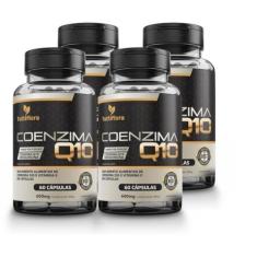 Imagem de Kit com 04 - Coenzima Q10 100mg Por Porção (Ubiquinona) Com Vitamina E 60 Cápsulas TuttiFlora