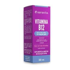 Imagem de B12 Vitamina Metilcobalamina Em Gotas Sanavita 20ml