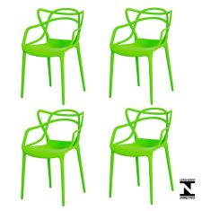 Imagem de Kit 4 Cadeiras Allegra Verde