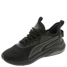 Imagem de PUMA Tênis feminino Amplifier, Puma Preto-puma dourado, 35