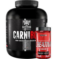 Imagem de Suplemento em Pó Combo Integralmedica Carnibol Isolado Hidrolisado + Creatina Hardcore 120 Caps