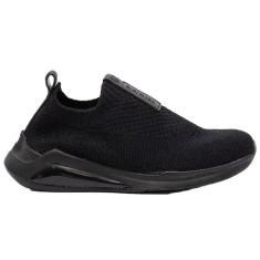 Imagem de Tênis Feminino Hype Knit Slip On Preto Petite Jolie PJ5517-Feminino