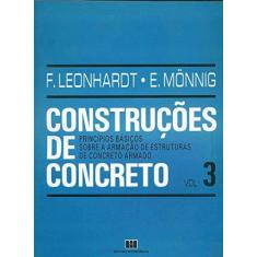 Imagem de Construções de Concreto - Vol. 3 - Leonhardt, Fritz; Möning, E. - 9788571931671