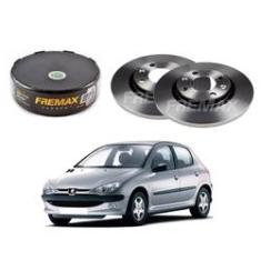 Imagem de Disco Freio Dianteiro Fremax Peugeot 206 1.0 2001 A 2006
