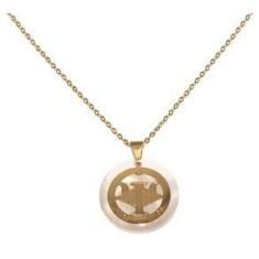 Imagem de Colar Cordão Recursos Humanos Folheado Ouro 18k