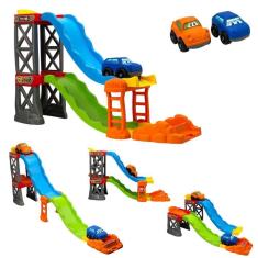 Imagem de Pista Para Carrinhos De Brinquedo Com 03 Opções Montagem