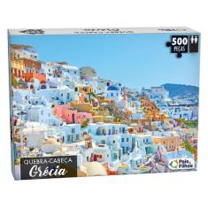 Imagem de Quebra-Cabeça 500 Peças Grécia Pais E Filhos