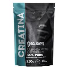 Imagem de Creatina Monohidratada 250g - 100% Pura Importada - Soldiers Nutrition