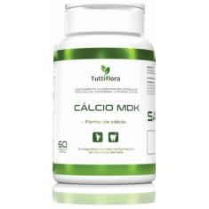 Imagem de Cálcio MDK (Cálcio, Magnésio, Vitamina D e Vitamina K2) 60 Capsulas de 530mg Tuttiflora