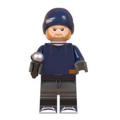 Imagem de Boneco Blocos De Montar Cantor Ed Sheeran Gorro Exclusivo