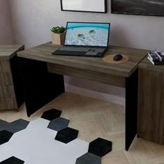 Imagem de Mesa para Escritório Reta com Pé Nivelador Natus Bramov Móveis