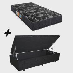 Imagem de Cama Box Baú Solteiro + Colchão Portobel Verona D28 54x88x188