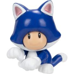Imagem de Super Mario - Boneco 2.5 Pol Colecionável - Toad Felino