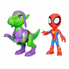 Imagem de Bonecos - Marvel Spidey Dino-Webs - Spidey e Goblin Raptor - Hasbro