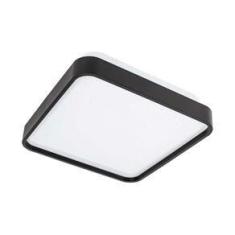 Imagem de Plafon em Metal e Acrílico Black 28x28cm LED 12W 3000K ST1940