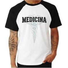 Imagem de Camiseta Raglan Medicina - Foca Na Moda