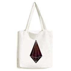 Imagem de Bolsa de lona Crystal Star Universe Sky Fantasy bolsa de compras casual bolsa de mão