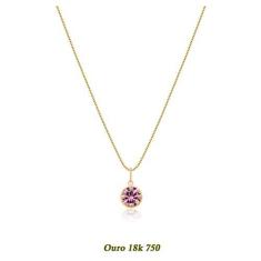 Imagem de Cordão Corrente Veneziana Ouro18k 750 40cm Ponto De Luz 6mm 
