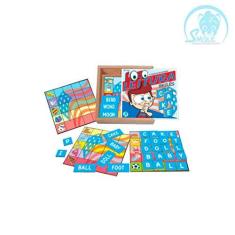 Imagem de Brinquedo Pedagógico Loto Leitura Inglês