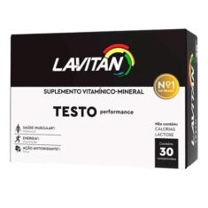 Imagem de Lavitan Testo Vitaminas 30 Cp Suplemento Pro Hormnal