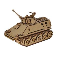 Imagem de Tanque De Guerra. Quebra Cabeça 3D. Miniatura Em Mdf - Talharte