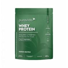 Imagem de Whey Protein Isolado- Sabor Neutro- 450g- PuraVida