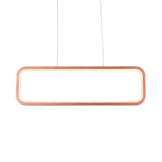 Imagem de Lustre Pendente Quality Recto 1319 Led Bivolt Cobre