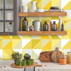 Imagem de Papel de Parede Calorine Lime - Qcola