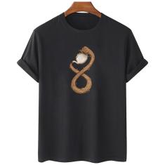 Imagem de Camiseta feminina algodao Infinichá Desenho Chá Infinito
