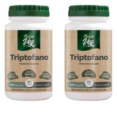 Imagem de Kit 2 Triptofano (Produto Vegano) 60 Cápsulas 500Mg