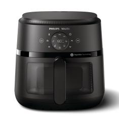 Imagem de Fritadeira Elétrica Sem óleo Air Fryer Philips Walita Série 2000 NA230 6,2l com Visor Painel touch