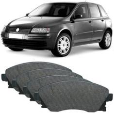 Imagem de Kit Pastilha Freio Fiat Stilo 2003 a 2011 Dianteira Bosch Syl