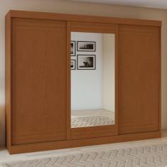 Imagem de Guarda-roupa 3 Portas 4 Gavetas Nice com Espelho