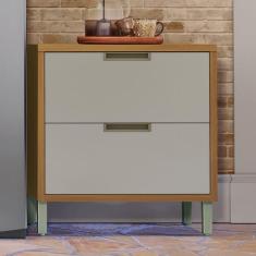 Imagem de Balcão Para Cozinha 1 Porta 1 Gaveta Imperatriz Nesher 100% Mdf - Nesh