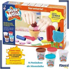 Imagem de Massinha de Modelar Diver Massa Fábrica Sorvetes Divertoys