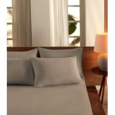 Imagem de Lençol Liso Casal Com Elástico Vivaldi Bege