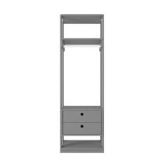 Imagem de Roupeiro Madri Preto Com Gaveta