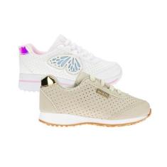 Imagem de Sapato Tênis de Menina Casual - KIT 2 PARES Tam 24 ao 34 - sapatinhos.