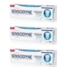 Imagem de Sensodyne Repair Protect White Creme Dental 100g (Kit C/03)