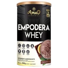 Imagem de EMPODERA WHEY 360G AMAO NUTRITION SABOR: CHOCOLATE C/ LARANJA 