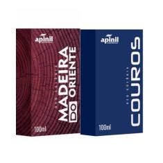 Imagem de Kit 2 Perfume Deo Colônia Couros e Madeira do Oriente 100ml - ALPISNUT