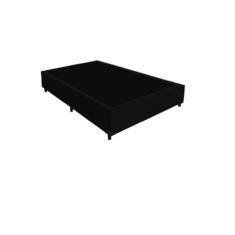 Imagem de Base Box Viuvão Blindado Linhão Preto 128Cm de Largura