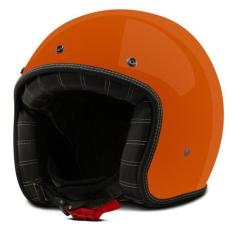 Imagem de Capacete Custom Aberto Masculino Etceter Solid Vintage Old School Harl