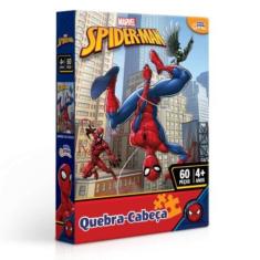 Imagem de Quebra Cabeça Homem Aranha 60 Peças - Loja Secom