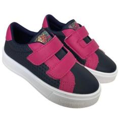 Imagem de Tênis Infantil Feminino Sem Cadarço Worldcolors Para Menina Calce Fáci