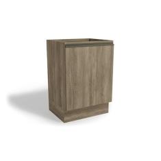 Imagem de Balcao De Cozinha Modulado Maxxi G742 1 Porta S Tampo Nogal Kappesberg