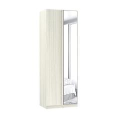 Imagem de Guarda-Roupa Canto Reto Direito e Esquerdo com Espelho 80cm Prime Plus Luciane