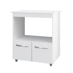 Imagem de Balcão Multiuso Para Cozinha Angela 2 Portas Cor:branco