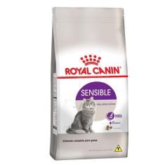 Imagem de Ração Royal Canin Sensible Para Gatos Adultos Sensiveis - 7,5 Kg